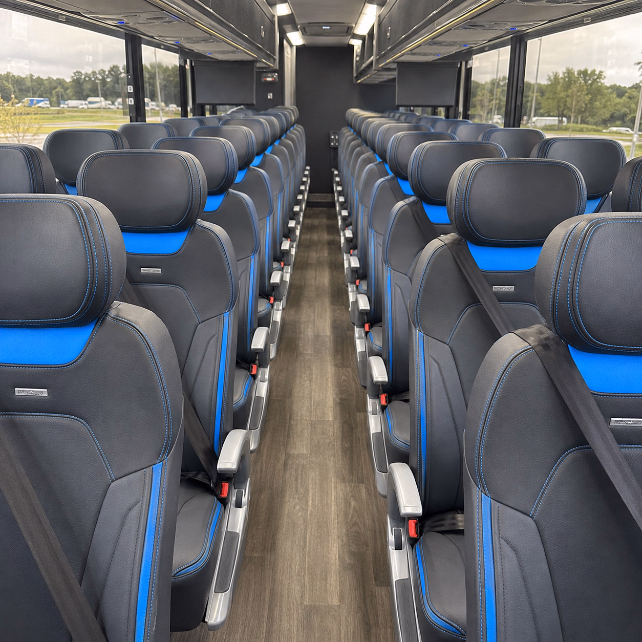 jacksonville airport transportation onboard seating
